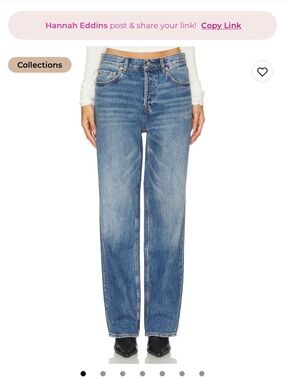 GRLFRND Women's Low Rise Boyfriend